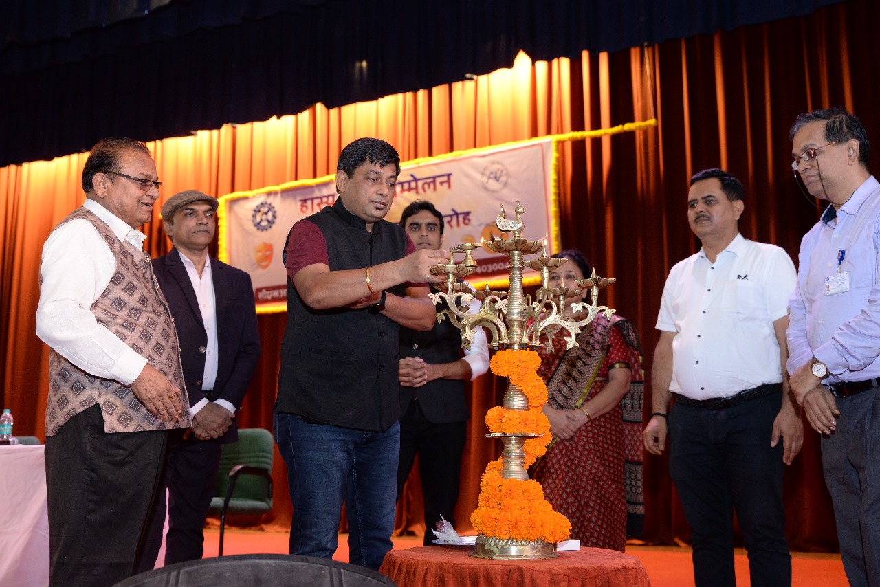 Dr. Mukesh Gautam performing