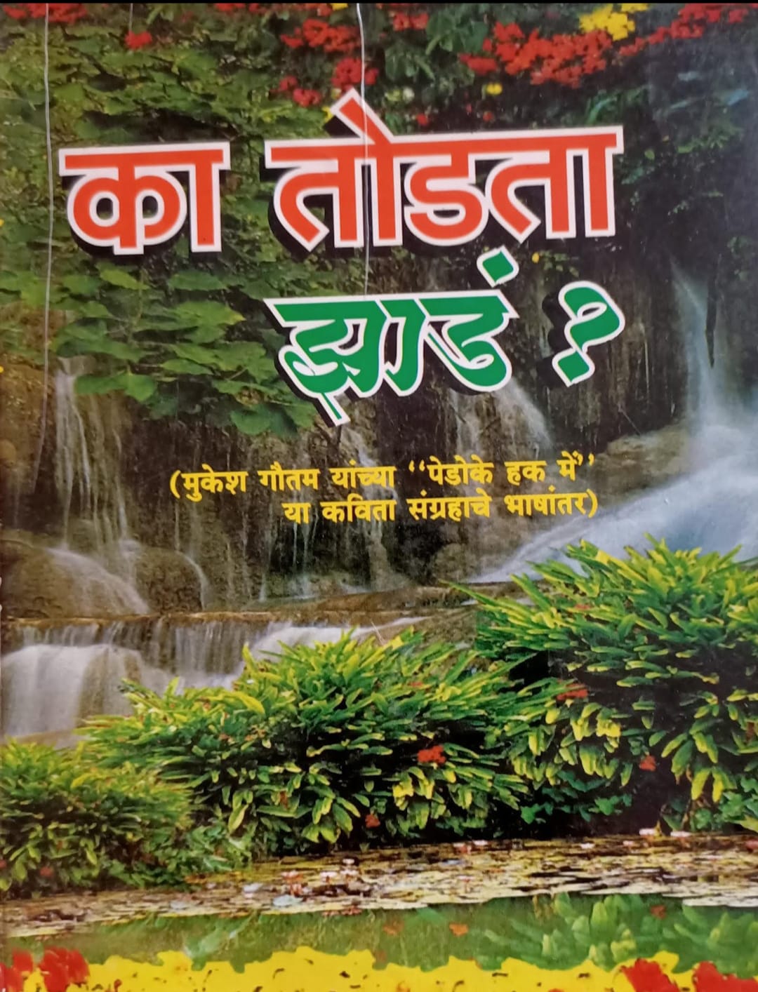 Book Cover - Poetry Collection